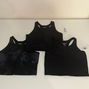 3 NWT Old Navy Workout Tanks